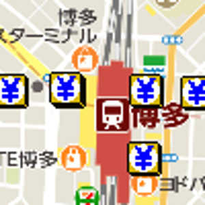 博多駅金券ショップ地図