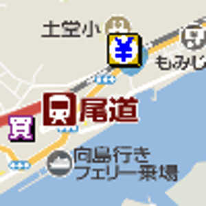 尾道市金券ショップ地図