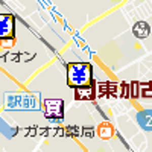 東加古川駅金券ショップ地図