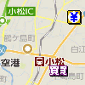小松市金券ショップ地図
