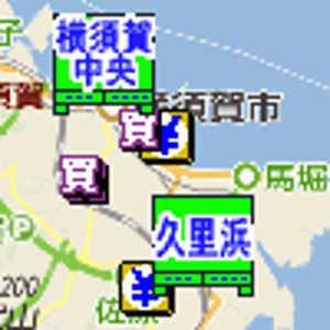 横須賀市金券ショップ地図