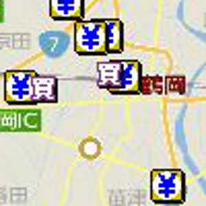 鶴岡市金券ショップ地図